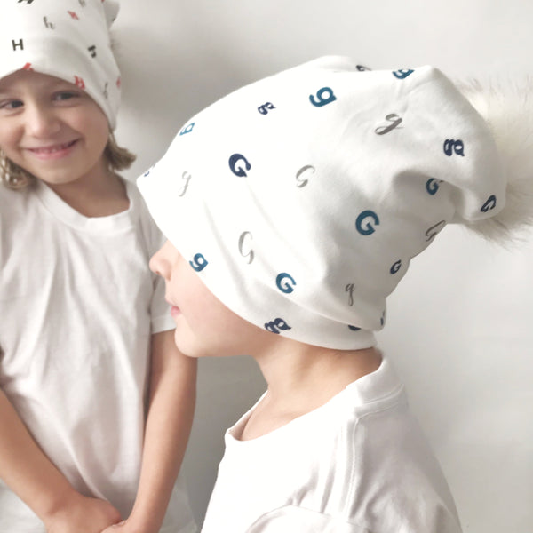 Personalized Organic Slouch Beanie - 2023 - Dotboxed
