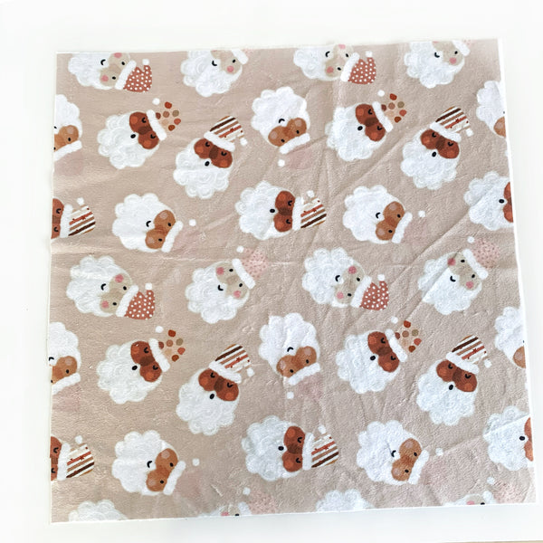 Lovey Blanket - Christmas Dinosaurs in Emerald and Pine - Dotboxed